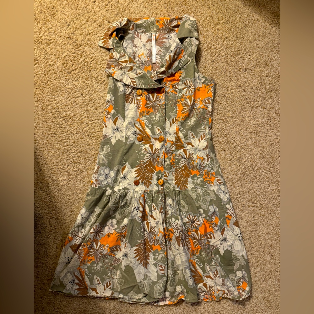Renee C Tropical Dress